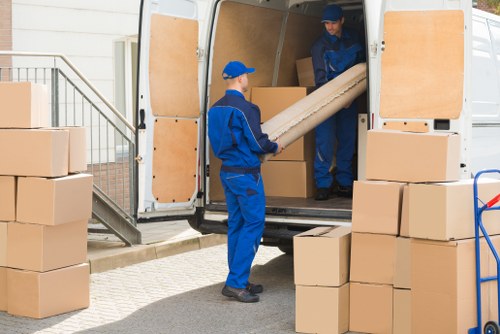Man and van service in West Norwood helping with local house moves