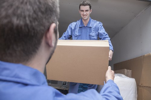 Commercial moving truck support for offices and businesses in West Norwood