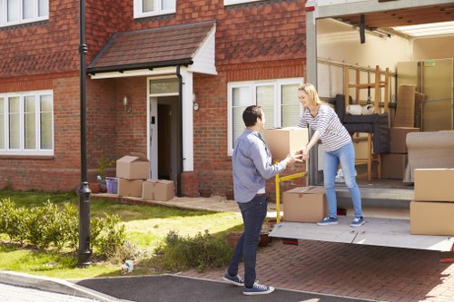 Illustration representing accessible moving services in West Norwood