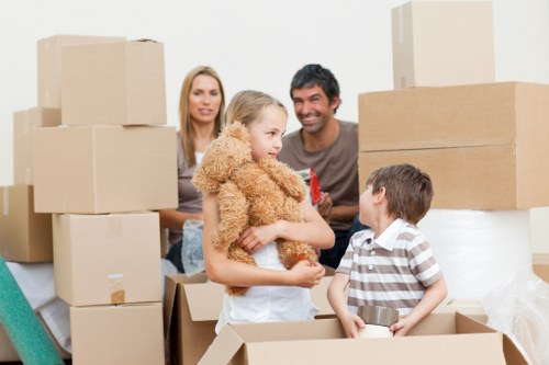 Local office relocation service managing access and loading in West Norwood
